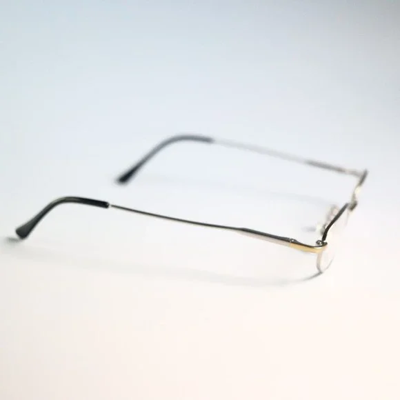 eyeart HOWARD silver gold 42-19-135 eyeglasses small full frame rectangle N12 - Picture 7 of 9